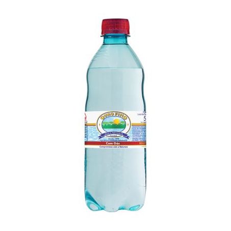 AGUA MINERAL OURO FINO 500 ML C/GAS