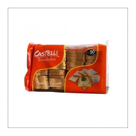 Torrada Castelli Tradicional Fininha e Crocante 160g