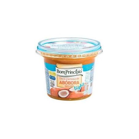 Doce Fruta Bom Princípio Light Abóbora Com Coco Pote 400g 