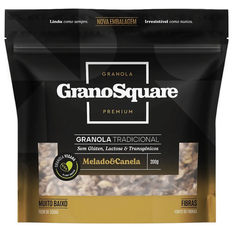 GRANOLA GRANO SQUARE PREMIUM TRADICIONAL 200G