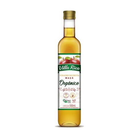 Vinagre de maca villa rica org 4.2% 500ml