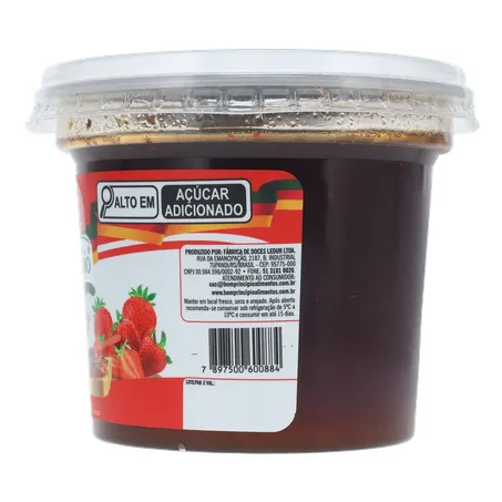 DOCE CREMOSO BOM PRINCÍPIO MORANGO POTE 400G 360-1
