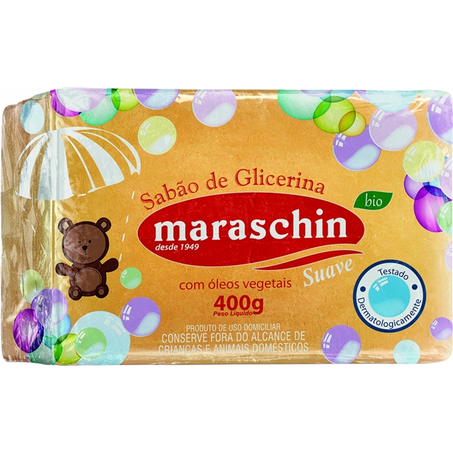 SABÃO BARRA MARASCHIN GLICERINA 400G