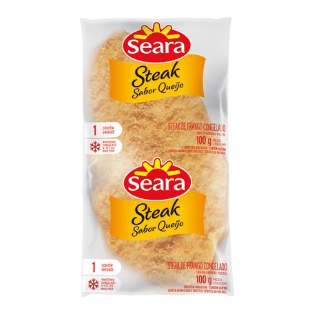 EMPANADO STEAK SEARA QUEIJO 100G