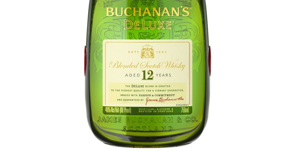 Whisky Deluxe Botella Buchanans 750Ml
