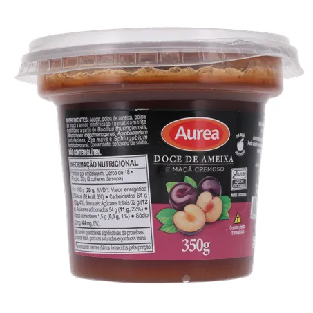 Doce aurea ameixa e maca 350g 360-34