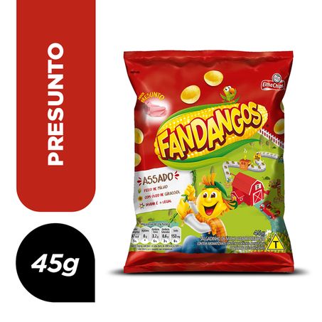 SALGADINHO DE MILHO PRESUNTO ELMA CHIPS FANDANGOS 45G