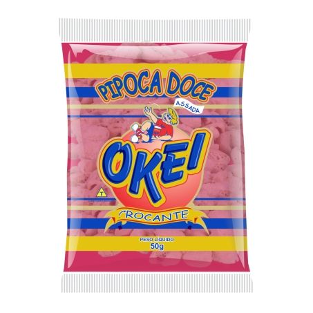 Pipoca doce okei crocante 50g