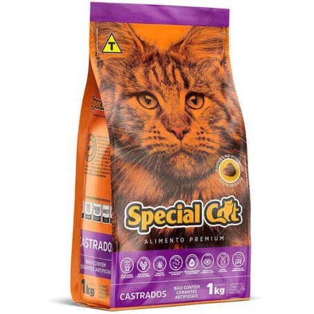 Ração Special Cat Castrados Pacote 1kg 
 