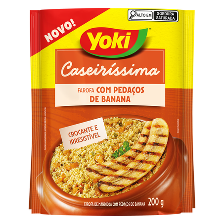 FAROFA YOKI 200G COM BANANA