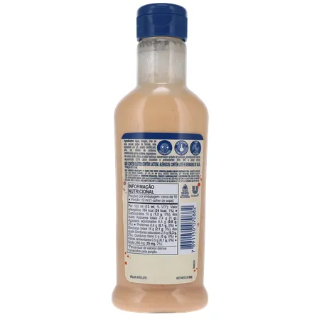 Molho de Salada Hellmann's Rosé 210ML 360-18