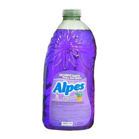 Desinfetante Alpes 2l Pinho Lavanda