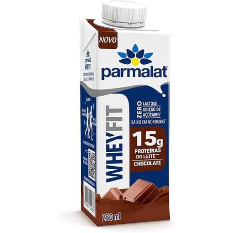 Bebida lactea parmalat wheyfit chocolate 250ml