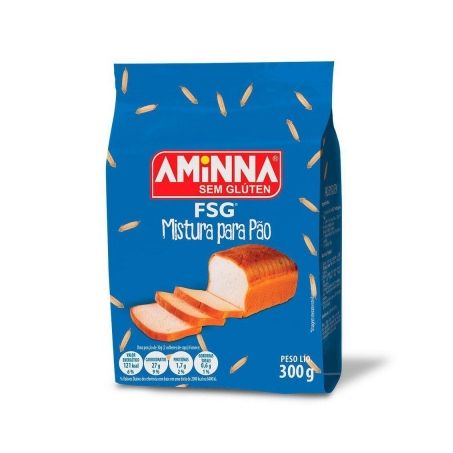 Farinha mistura aminna sem gluten 300g