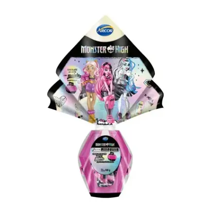 Ovo Pascoa Arcor 100g Monster High