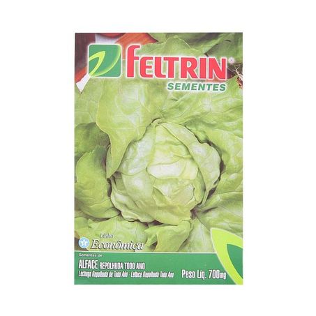 Sementes feltrin 700mg alface repolhuda todo ano