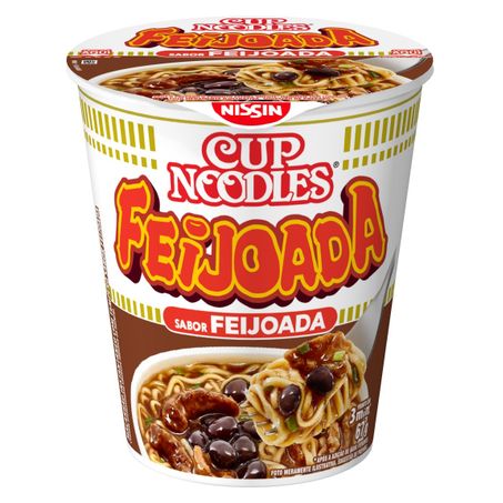 Cup noodles nissin 67g feijoada