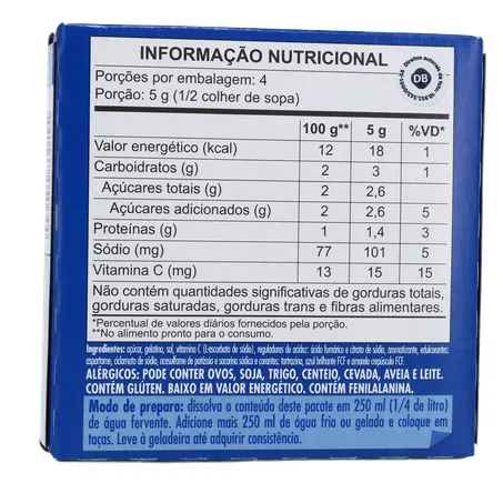 Gelatina Dr Oetker Limão 20g 360-17