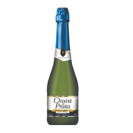 Espumante Chuva de Prata Branca Sem Álcool Garrafa 660ML