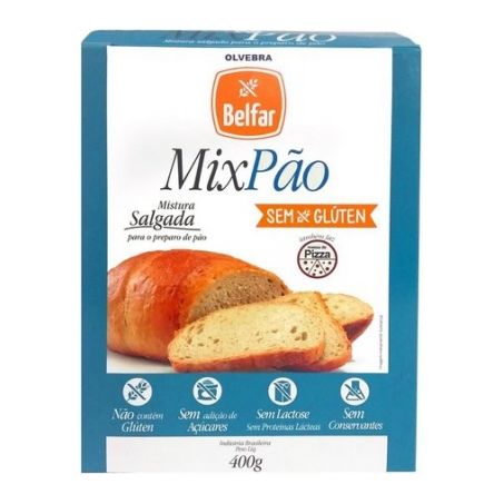 Mist belfar mix pao sem gluten 400g