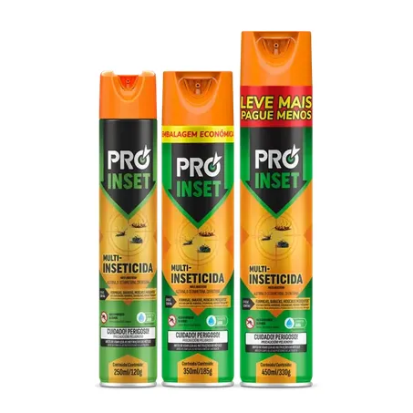 INSETICIDA AERO PROINSET 750ML MULTI