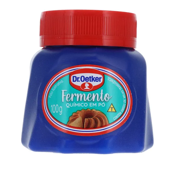 Fermento Químico Em Pó Dr.oetker Pote 100gr | Supermercado Castanha LTDA