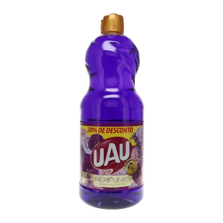 LIMPADOR PERFUMADO UAU PERFUMES LAVANDA E COMFORTO LEVE MAIS PAGUE MENOS 2L 360-19