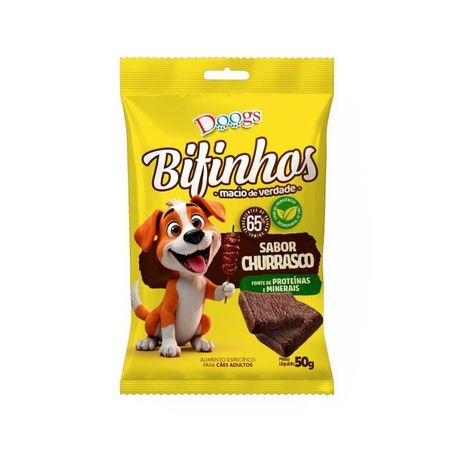 Bifinho Para Cães Doogs Churrasco 50g