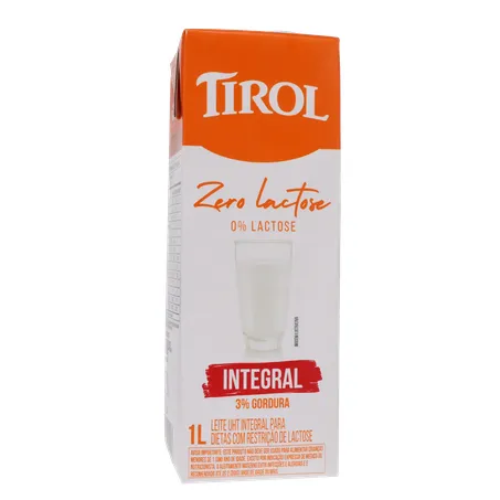 LEITE LONGA VIDA TIROL ZERO LACTOSE INTEGRAL 1L 360-35