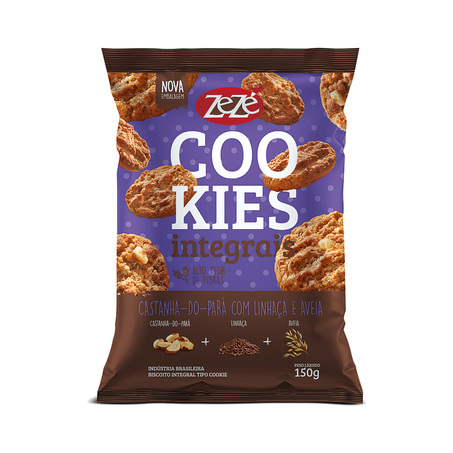 BISCOITO COOKIES CASTANHA DO PARÁ ZEZÉ