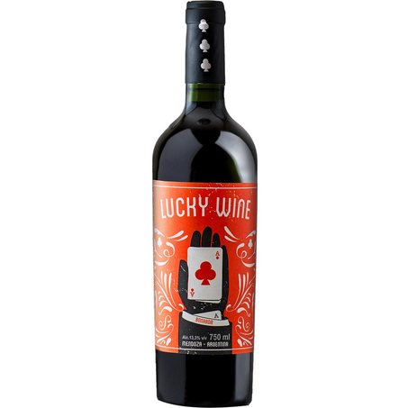 Vinho Argentino Lucky Wine 750ml - Bonarda
