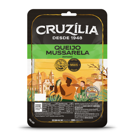 Queijo mussarela cruzilia 300g
