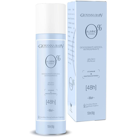 DESODORANTE GIOVANNA BABY 150ML AERO S/ALUMINIO CLASSIC