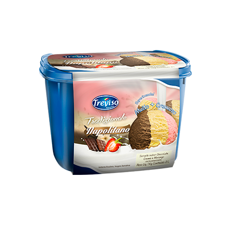Sorvete Treviso 2l Tradicional Napolitano