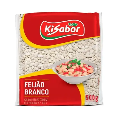 Feijão Branco Kisabor 500g
