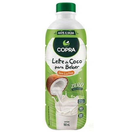 Leite de coco copra pronto para beber 900ml