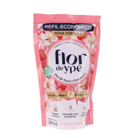 Sabonete Líquido Flor De Ypê Maça e Framboesa Rf 200ml 360-35