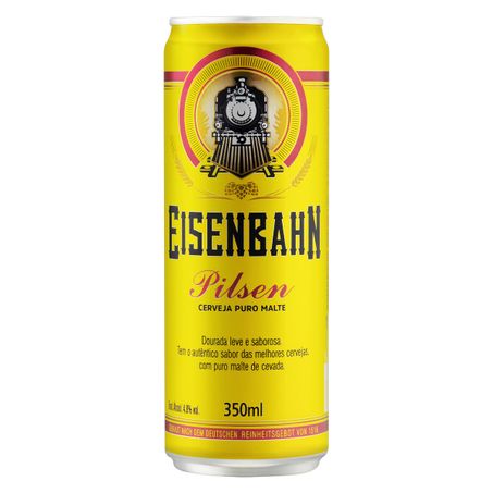 CERVEJA PILSEN PURO MALTE EISENBAHN LATA