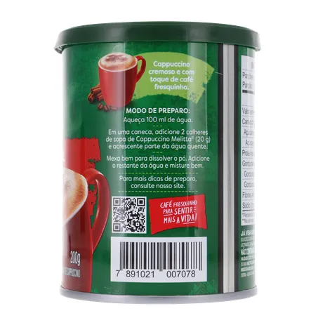 Cappuccino Melitta Lt 200g 360-10