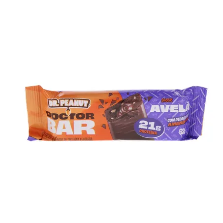 Barra de Proteína Doctor Bar Avelã 62G