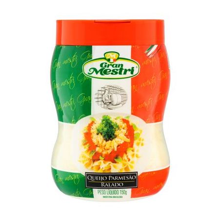 QUEIJO GRAN MESTRI RALADO 150G POTE