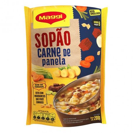 Sopão carne de panela maggi sachê 200g