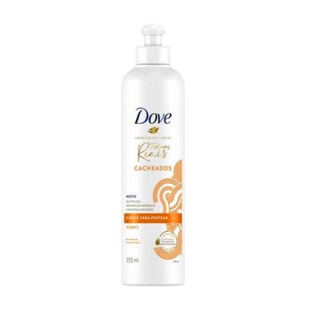 Creme de pentear dove cacheados texturas reais 355ml