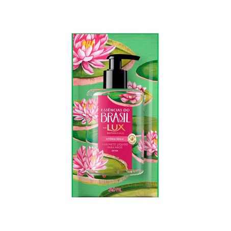 Sabonete líquido lux vitoria regia refil 240ml