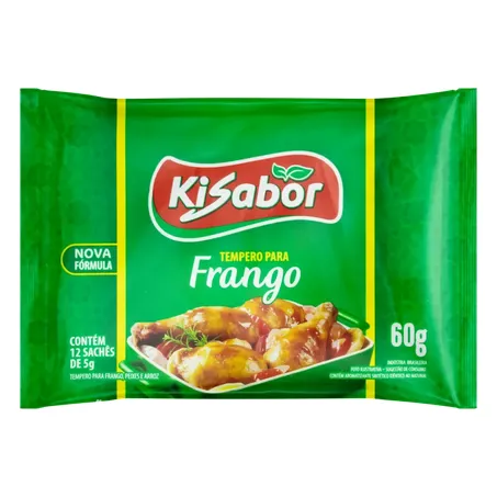 Tempero para Frango Kisabor 60g