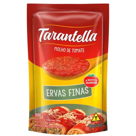 Molho tarantella 300g ervas finas sc