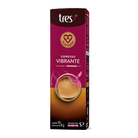 Cápsula Tres 80g - Espresso Vibrante