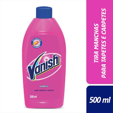 LIMPA CARPETE E TAPETE LÍQUIDO VANISH KARPEX