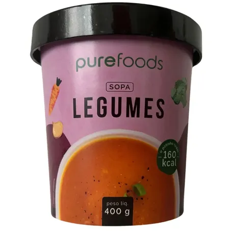 Sopa cong pure food legumes 400g