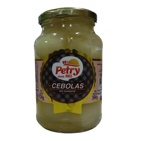 Cebola petry em conserva 300g